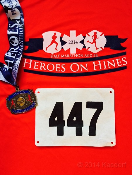 2014-10 Hereos on Hines HM 085.JPG - 2014-10 Heroes on Hines Half Marathon to support fallen first responders.